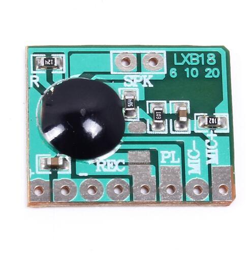 Free shipping! 5pcs 6secs 6S Sound Voice Audio Recordable Recorder Module Chip Programmable ISD1806B-COB Board 0.5W Speaker For Greeting Car