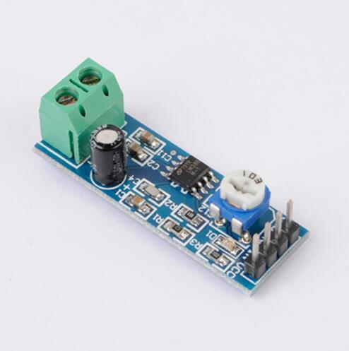 Free shipping!1pc LM386 Audio Amplifier Module Board 4V-12V Adjustable Resistance 200 times gain amplifier module audio amplifier power