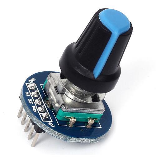 Free shipping! 1pc/lot Rotary Encoder Module Brick Sensor Development Round Audio Rotating Potentiometer Knob Cap for Arduino