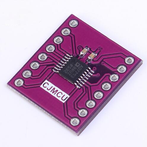 Free shipping! 1pc/lot CJMCU-7793 AD7793BRU 24-bit ADC Low Noise Amplifier Module 24 Bit AD7793 3-Channel 2.7-5.25V