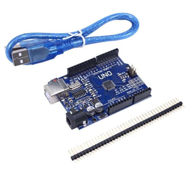 1 PCS/LOT UNO R3 Development Board MEGA328P CH340 CH340G Module Driver Shield With USB Cable Standard Pins Repl