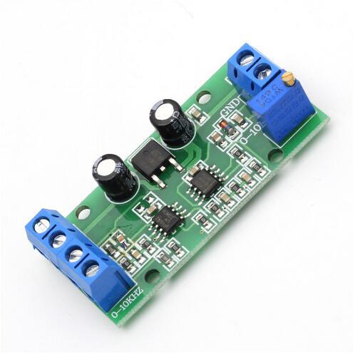 Free shipping! 1pc/lot Frequency Voltage Converter 0-10KHz to 0-10V Digital to Analog Voltage Signal Convertion Module