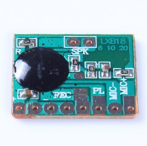 Free shipping!5pcs/lot 6s 6secs Voice Recording Chip Sound Recorder Module Talking Music Audio Recordable Direct Drive Speaker