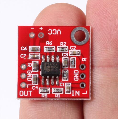 Free shipping! 1pc TDA1308 Headset Headphone Amplifier Board Amp Preamplifier Board Module 3V-6V High Quallity New