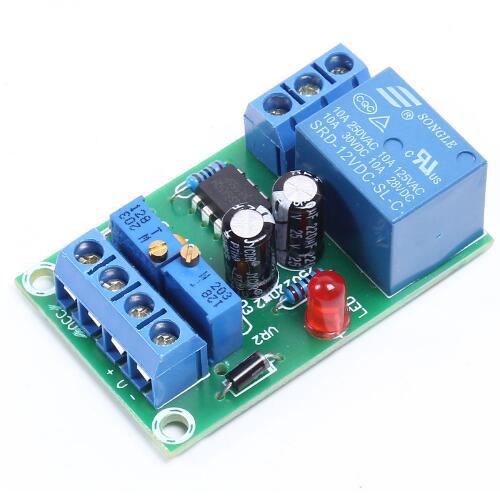 Free shipping! 1pc 12V Intelligent Charger Module Power Supply Controller Board Automatic Charging/OFF Module Anti-Transposition Smart Charg