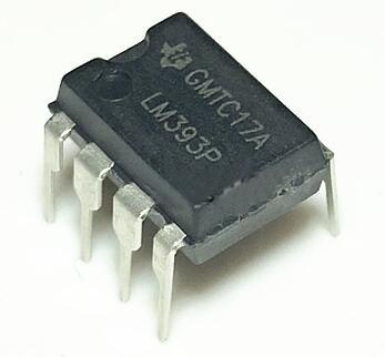 100pcs/lot LM393P DIP8 LM393 DIP LM393N 393 BA10393 DIP-8 new and original IC In Stock