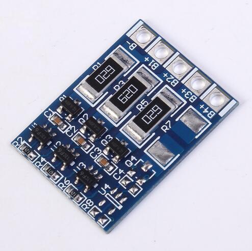 3pcs/lot 3S 3.6V 58mA 18650 Lithium Iron Phosphate Battery Charger Protection Board Balanced Function Polymer Li-ion Charging Module DIY