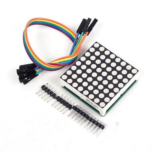 Free shipping!1pc Highlighting Greem LED Display 8x8 8*8 Dot Matrix Module 3.75*3.75mm Max7219 for Arduino