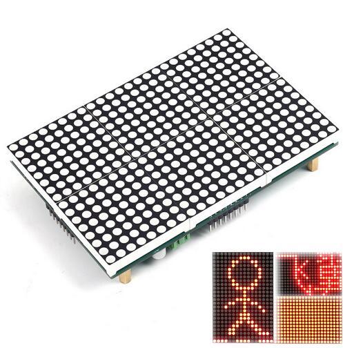 Free shipping!1pc LED Display 16x24 Lattice Module 16x24 Dot Led Matrix LED Matrix Module SubtitleText Display Driving Program Testo Pantall