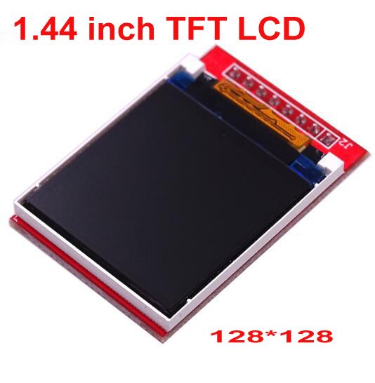 Free Shipping! 1 PCS/LOT 1.44 inch Serial 128*128 SPI Color TFT LCD Module Instead of Nokia 5110 LCD