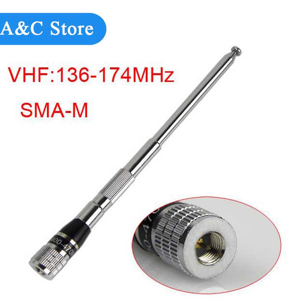 136-174MHz astro 320 telescopic hunt tracking antenna 1m vhf antenna for walkie talkie high quality best price 10pcs/lot