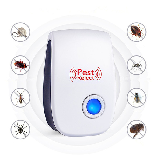 Mosquito Killer Electronic Multi-Purpose Ultrasonic Pest Repeller Reject Anti Rodent Bug Reject Rat Mouse Repellent 5pcs/lot