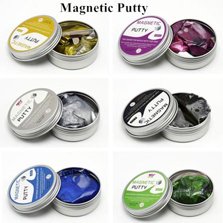 DIY Magnetic Putty Creative Technology Changeable Cube Decompression Toys Funny Stress Toys Adults and Kids Great Gift DHL free