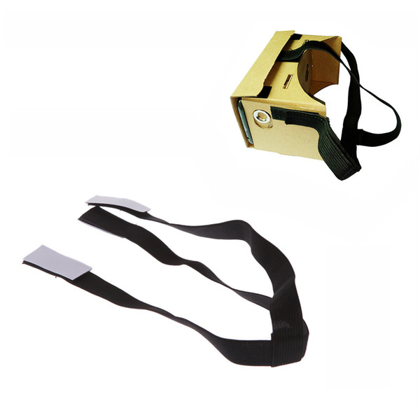 Head Strap Detachable Elastic Adjustable Head Mout Strap Belt for Google Cardboard Virtual Reality VR 3D Glasses