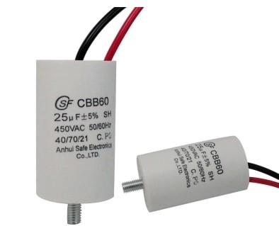 Wholesale CBB60 1.5uf 2uf 4uf 6uf 25uf 450V capacitance