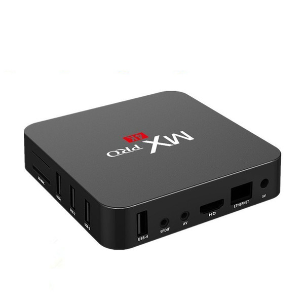 Mxq Pro TV Box Smart Android 7.1 RK3229 Quad Core 1GB 8GB EMMC Flash WiFi 4K 3D HDMI 2.0 Media Player