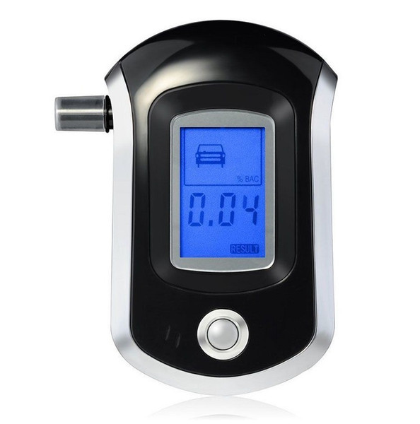 Digital LCD Police Breathalyzer Breath Test Alcohol Tester Analyzer Detector AT6000