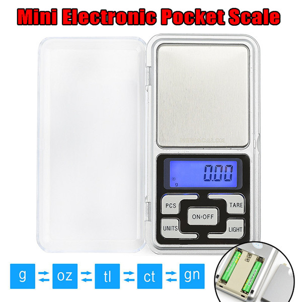 Top Quality 200g x 0.01g Mini Electronic Pocket Scale Jewelry Diamond Scale Balance Scale LCD Display with Retail Package