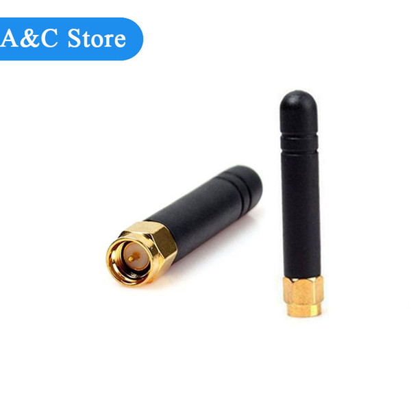 433mhz walkie talkie antenna rubber Zigbee straight rubber duck aerial FPV modem external antenna radio high quality antenna