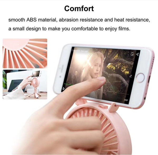 multi-function hand held fan Vertical portable charging fan Mini USB fan