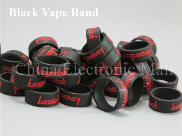 100pcs China Post Free shipping 21mm*10mm vape band For RDA Mod tank factory price best silicone material silicone ring