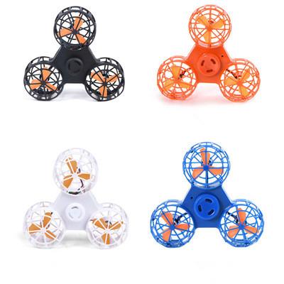 Hot Selling Flying Fidget Spinner Pressure Reliever Toy Mini Rechargeable Automatic Rotatable Low-Speed Anxiety Stress Release