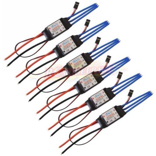6x HP SimonK 30A ESC Brushless Speed Controller 2-4S for Hexacopter F550 S550