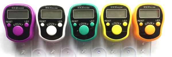 Click time Counter Stitch Marker and Row Counter LCD Electronic Digit Tally Counter