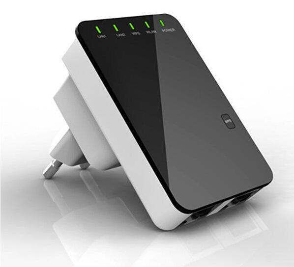 Wireless n Wifi signal repeater 300mbps Network Mini wireless signal amplifier Free Shipping