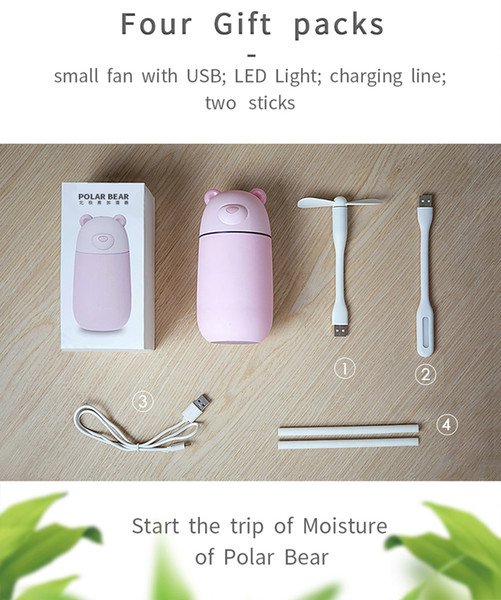 Free shipping Wholesale 300ml USB Ultrasonic Humidifier Aroma Diffuser Aromatherapy mist maker with LED Light