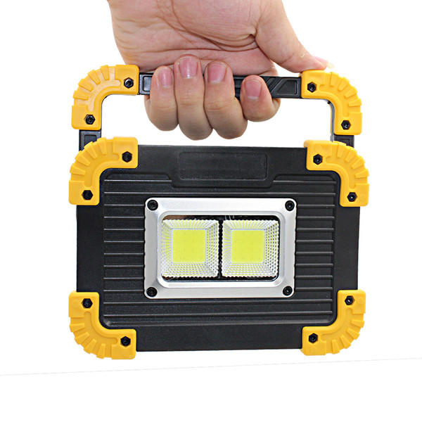 20W Led Rechargeable COB Flashlight Foldable Portable COB Led Work Light WithMagnet COB Worklight LED Flashlight