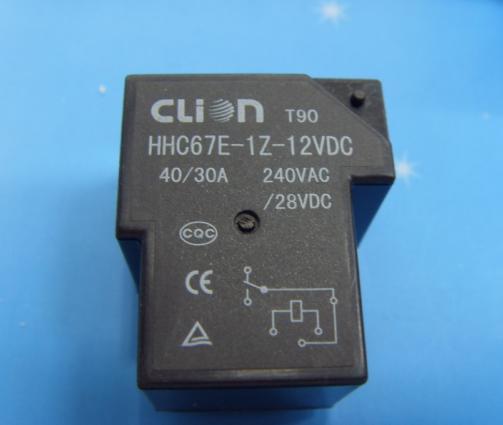 5PCS 40/30A HHC67E-1Z-12VDC