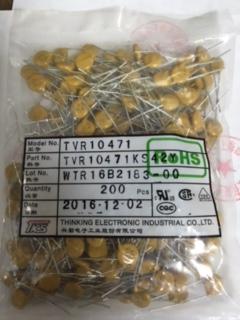 New and origina 5PCS TVR 10471 470V 10mm