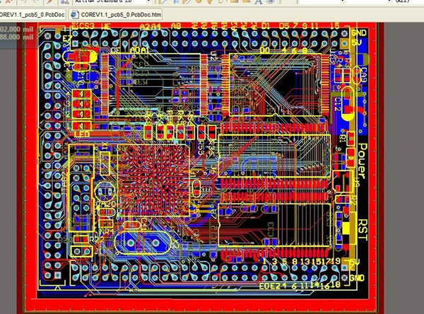 ARM9 Development PCB Board Micro2440 core board S3C2440 schematic and pcb design file Free Shipping