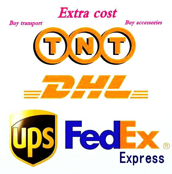 Add Cost Global Express Service (DHL / TNT / FedEx / UPS ) Remote cost Urgent shipping services