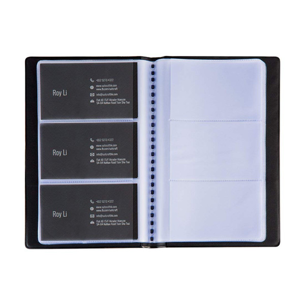 Business Card Organizer, iBamax 120/240/300 Slots Business Card Holder Cards Organizer