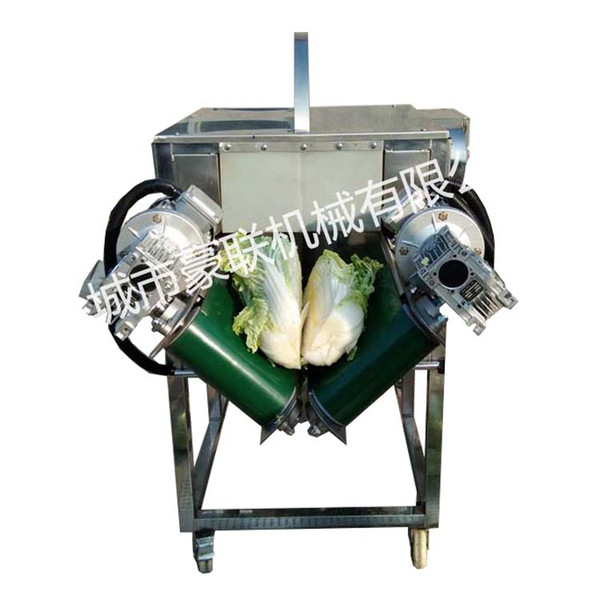 Cut the Chinese cabbage in half||Baby cabbage cutting machine||A machine used to cut turnips in half