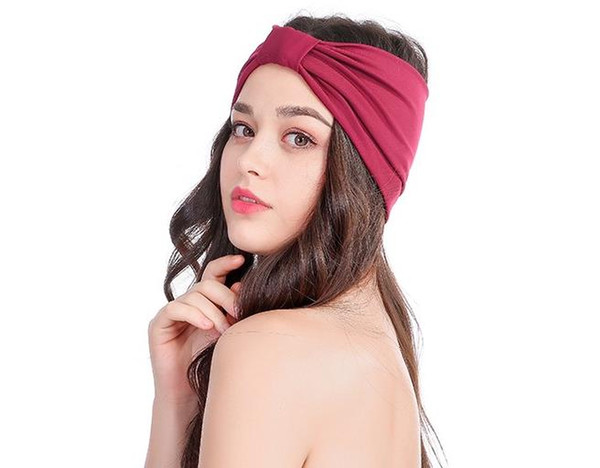 Four Seasons Wide Beam Retro Headband Hair Cover