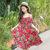 2019 children dress High Quality Korean floral Vacation Girls dress big boy Princess dress for childrens clothing