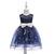 Kids Girl Princess Dress Childrens Ball Gown Dress Stars Moons Tutu Round Neck Ball Gown Prom Clothing Birthday Party Dress