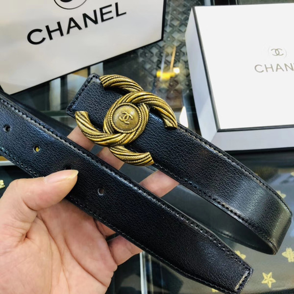 belts Fashion high Quality Genuine Leather Smooth Buckle Belts for women Design Belts RT144 fashion Style High Brand waistbands