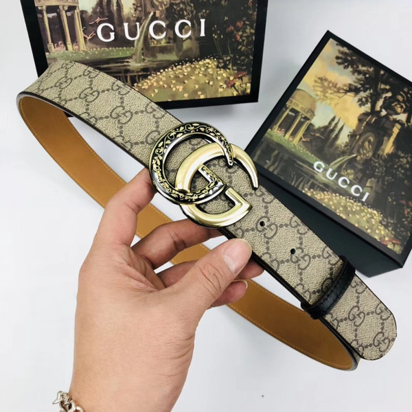 belt Fashion High Quality Real Leather Aolly Smooth Buckle Belts Men Design Beltsl High Brand waistbands without box fast ship