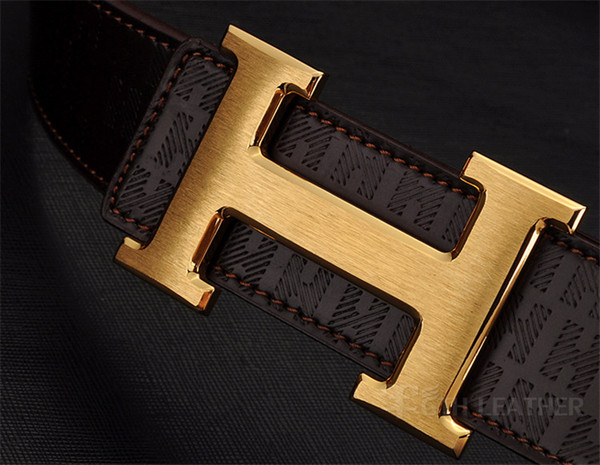 High Quality luxury belt 100% Genuine Leather Design Smooth Buckle Belts For Women luxury Designer Belts Men waistbands Size 105-120cm A-777