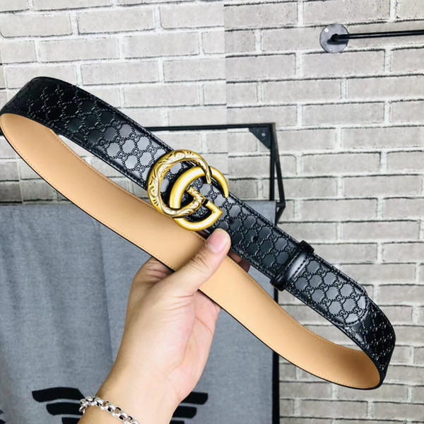 belts High Quality Real Leather Aolly Smooth Buckle Belts Men Design Beltsl RT225 High Brand waistbands without box fast ship