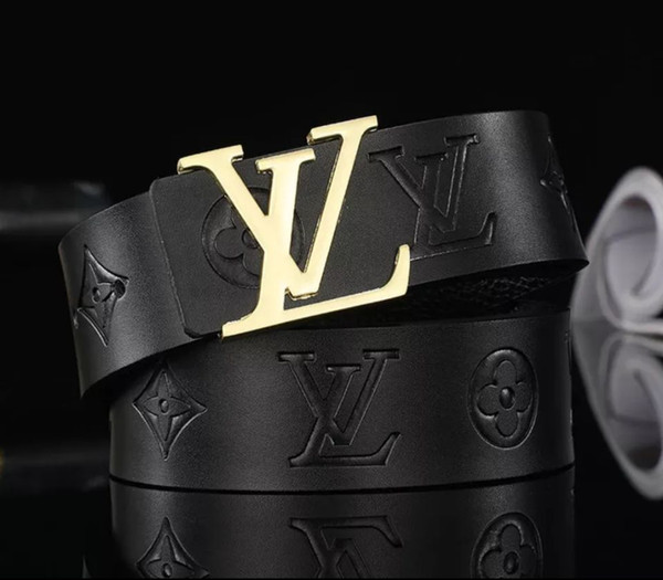 New Unique Embossed Belts Successful Men's Fashion Belt Free Freight in 2019