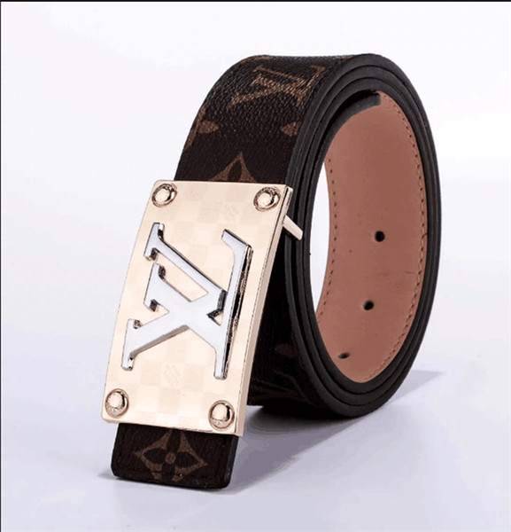 Designer in 2019 a unique fashion buckle luxury belt, leisure 100 sets of high-quality belt