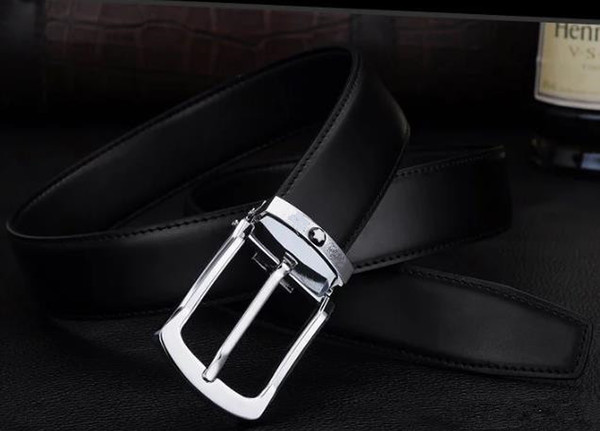 2018 Belt high quality men's genuine leather belt designer MB buckle belts men luxury belts for men women fashion pin buckle