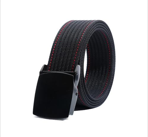 New quick release buckle outdoor safety outer belt quick dry pure nylon belt training belt 3.8cm