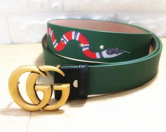 In 2019, sales of the new men's and women's black leather business belt with pure color and snake belt buckle