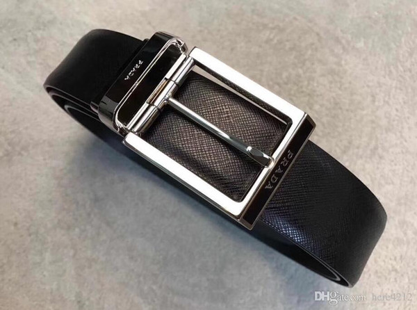 2017 New Fashion Mens Business Belts Luxury Ceinture Automatic Buckle Genuine Leather Belts For Men Waist Belt Free Shipping